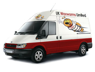 The UK Waxworm Limited Van